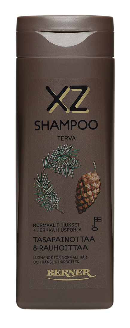 frelsen overbelastning Lykkelig XZ Terva Shampoo tasapainottaa ja rauhoittaa hiuspohjaa