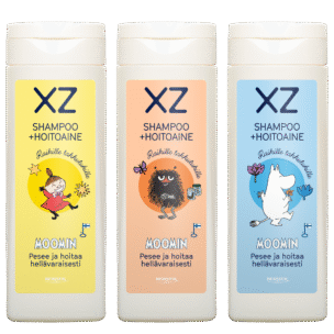 XZ Muumi 2in1 shampoo+hoitoaine