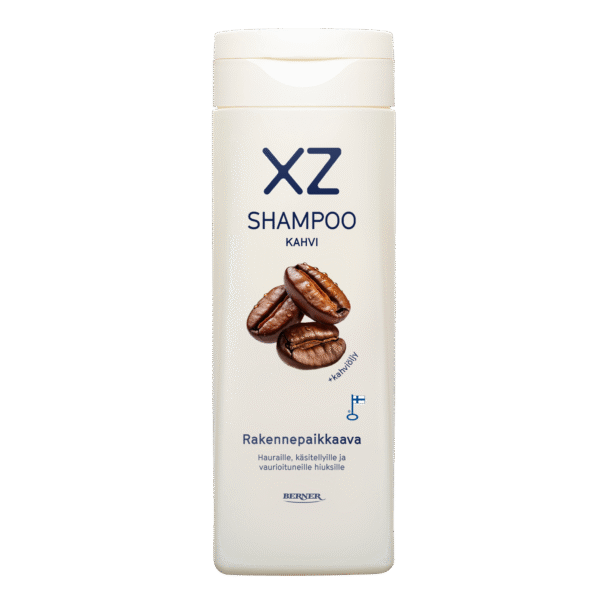 XZ Kahvi rakennepaikkaava shampoo